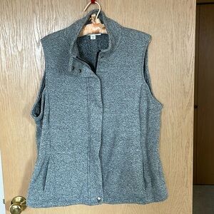 Coldwater Creek zipper front vest. Size XL.